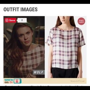 Silky topshop top